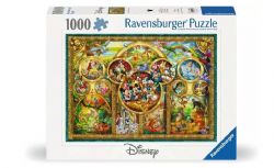 RAVENSBURGER CASSE-TÊTE 1000 PIÈCES - LES MEILLEURS THÈMES DE DISNEY #12000469